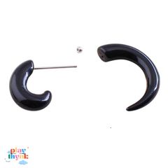Khuyên tai Acrylic Hình Ốc Sên Phong Cách Gothic - Trang Sức Thời Trang Độc Đáo Dành Cho Nam Nữ