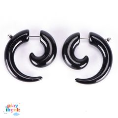 Khuyên tai Acrylic Hình Ốc Sên Phong Cách Gothic - Trang Sức Thời Trang Độc Đáo Dành Cho Nam Nữ