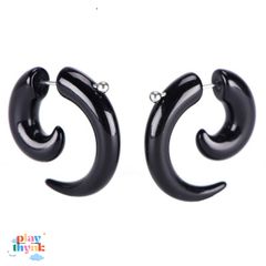 Khuyên tai Acrylic Hình Ốc Sên Phong Cách Gothic - Trang Sức Thời Trang Độc Đáo Dành Cho Nam Nữ