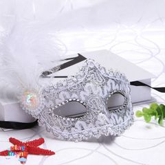 Mặt Nạ Lông Vũ Phát Sáng SK-MK3 - Phụ Kiện Thời Trang Độc Đáo và Biến Hình Thú Vị cho Fan Gudetama