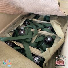 Bình Tông Nhôm Xanh Dáng Người Lính Cổ Điển - Bình Đựng Nước, Rượu Cho Phượt và Dã Ngoại 1-3 Lít