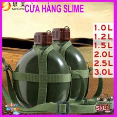 Bình Nhôm Tông Bi Đông 1-3L - Đựng Nước, Đựng Rượu Cho Chuyến Đi Phượt, Dã Ngoại - Dụng Cụ Bền Bỉ Chống Gỉ