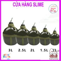 Bình Nhôm Tông Bi Đông 1-3L - Đựng Nước, Đựng Rượu Cho Chuyến Đi Phượt, Dã Ngoại - Dụng Cụ Bền Bỉ Chống Gỉ