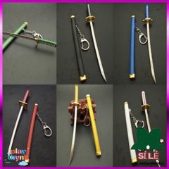 Móc Khóa Kiếm Nhật Bản Katana Zoro One Piece - Quà Tặng Độc Đáo, Thời Trang Bằng Kim Loại Cao Cấp, Thiết Kế Sang Trọng
