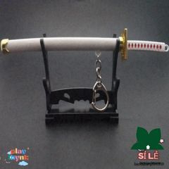 Móc Khóa Kiếm Nhật Bản Katana Zoro One Piece - Quà Tặng Độc Đáo, Thời Trang Bằng Kim Loại Cao Cấp, Thiết Kế Sang Trọng