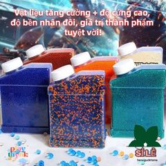 Hạt Nở Thủy Tinh 7mm An Toàn Cho Trẻ Em - Đa Màu, Thân Thiện Môi Trường, Thú Vị Để Chơi & Trang Trí