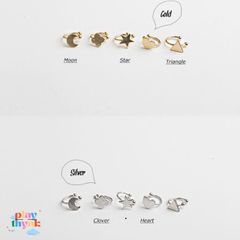 Khuyên Tai Đính Hạt Hồng Lấp Lánh - Bông Tai Nữ Thời Trang, Phong Cách Sang Trọng và Quyến Rũ từ Shop Meomeo & Gudetama