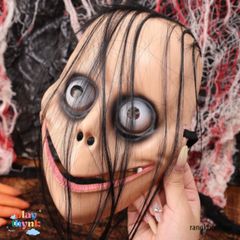 Mặt Nạ Kinh Dị Halloween - Phụ Kiện Cosplay Hề Đáng Sợ Cho Tiệc Halloween, Chơi Khăm Và Trang Trí Ma Quái