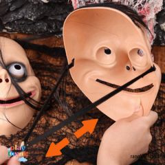 Mặt Nạ Kinh Dị Halloween - Phụ Kiện Cosplay Hề Đáng Sợ Cho Tiệc Halloween, Chơi Khăm Và Trang Trí Ma Quái
