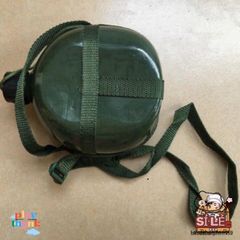 Bình Tông 1L Quân Đội - Đựng Rượu, Nước Nhôm Bền Chắc, Thiết Kế Dành Cho Phượt Thủ, Giữ Nhiệt Tối Đa
