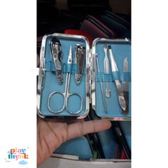 Bộ 7 Dụng Cụ Chăm Sóc Móng Nghệ Thuật - Kềm Cắt & Dũa Móng Tay Đáng Yêu, Tiện Dụng cho Nail Art, Quà Tặng Sang Trọng