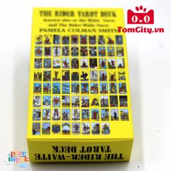 Bộ bài Tarot Rider-Waite cao cấp 78 lá với sách hướng dẫn - Trọn bộ dành cho người mới và chuyên nghiệp, khám phá thế giới Tarot!
