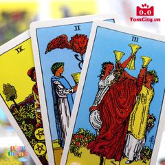 Bộ bài Tarot Rider-Waite cao cấp 78 lá với sách hướng dẫn - Trọn bộ dành cho người mới và chuyên nghiệp, khám phá thế giới Tarot!