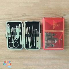 Bộ Dụng Cụ Làm Móng Cao Cấp 12 Món - Thiết Kế Sang Trọng Hàn Quốc - Dụng Cụ Chăm Sóc Cá Nhân Đầy Đủ
