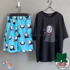 Bộ Đồ Mặc Nhà Unisex VÔ DIỆN-VỊT VÀNG - Set Áo 3D Cute và Quần Short Freesize Cho Nam Nữ, Thoải Mái và Năng Động