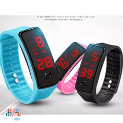 Đồng Hồ LED GEX Unisex Dây Silicon Năng Động, Thời Trang Hiện Đại - Quà Tặng Thú Vị Cho Các Fan Của Phong Cách Trẻ Trung