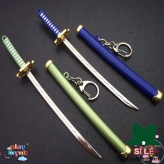 Móc Khóa Kiếm Katana Zoro Law One Piece - Phụ Kiện Anime Chống Gỉ 16cm, Quà Tặng Thích Hợp Cho Fan Hâm Mộ