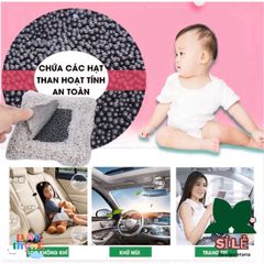 Gấu Bông Khử Mùi Tiện Ích - Thú Cưng Có Than Hoạt Tính Trang Trí Taplo Xe Ô Tô, Phòng Ngủ, Quà Sinh Nhật Dễ Thương