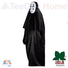 Bộ Trang Phục Halloween Vô Diện Cho Trẻ Em - Đồ Hóa Trang Cosplay An Toàn, Chất Liệu Nhẹ Mát, Gồm Áo Choàng, Mặt Nạ, Găng Tay