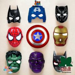 Mặt Nạ Siêu Anh Hùng Spider-Man - Đồ Chơi Hóa Trang Halloween Dành Cho Trẻ Em, Cosplay Avengers, An Toàn, Không Độc Hại