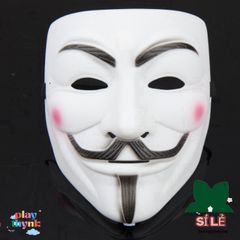 Mặt Nạ Guy Fawkes Anonymous - Phụ Kiện Thời Trang Độc Đáo Dành Cho Fan Văn Hóa Hacker V For Vendetta
