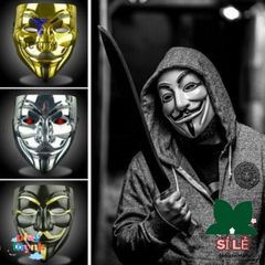 Khẩu Trang Guy Fawkes V for Vendetta - Mặt Nạ Halloween Phụ Kiện Tiệc Tùng Người Lớn - Đạo Cụ COS Huyền Bí