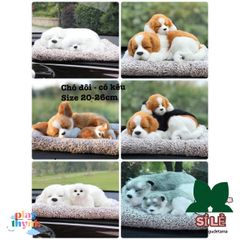 Thú Bông Hút Mùi Than Hoạt Tính Chó Mèo - Trang Trí Xe và Phòng Ngủ Đáng Yêu, Quà Tặng Sáng Tạo cho Gia Đình