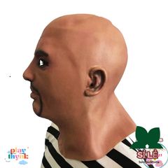 Mặt Nạ Halloween ÔNG GIÀ NHÀ BẢO KÊ - Chất liệu Latex Để Hóa Trang Quán Bar, Phong Cách Hacker Thú Vị