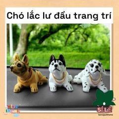 Chó Lắc Lư Trang Trí Ô Tô Ngộ Nghĩnh - Phụ Kiện Dễ Thương Nhảy Múa Theo Chuyển Động Xe Hơi, Giải Tỏa Căng Thẳng Khi Lái Xe