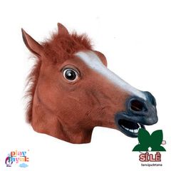 Mặt Nạ Ngựa Latex Đa Sắc - Phụ Kiện Hóa Trang Halloween Và Tiệc Cổ Trang Cho Người Lớn Và Trẻ Em