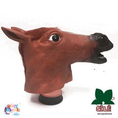Mặt Nạ Ngựa Latex Đa Sắc - Phụ Kiện Hóa Trang Halloween Và Tiệc Cổ Trang Cho Người Lớn Và Trẻ Em