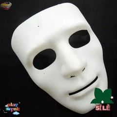 Mặt Nạ Đen Trắng Cosplay Unisex - Phụ Kiện Thời Trang cho Buổi Tiệc Khiêu Vũ Đường Phố, Halloween và Lễ Hội Hóa Trang