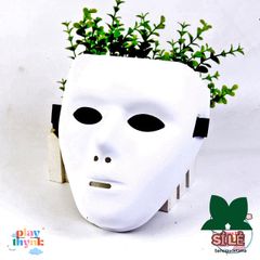 Mặt Nạ Trắng Jabbawockeez Hip Hop - Bộ 10 Kiểu Đặc Biệt Phim 3 Mặt, Phụ Kiện Thời Trang Chất Lượng Cao