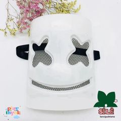 Mặt nạ DJ Marshmallow độc đáo - Phụ kiện Halloween tuyệt vời cho các quán bar hàng đầu.