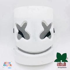 Mặt nạ DJ Marshmallow độc đáo - Phụ kiện Halloween tuyệt vời cho các quán bar hàng đầu.