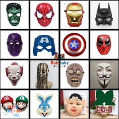 Mặt nạ Spider-Man cho trẻ em - Phụ kiện siêu anh hùng an toàn cho Halloween và cosplay Marvel, đồ chơi sáng tạo thú vị