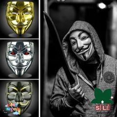 Mặt Nạ V for Vendetta - Chất liệu Nhựa Halloween Hóa Trang Phục Dành Cho Người Lớn - Đồ Phụ Kiện COSPLAY Hấp Dẫn