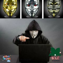 Mặt Nạ V for Vendetta - Mặt Nạ Guy Fawkes Halloween Cho Tiệc Hóa Trang Độc Đáo - Phụ Kiện Thời Trang Người Lớn
