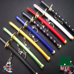 Móc Khóa Kiếm Katana Zoro Law One Piece 16cm - Phụ Kiện Anime Độc Đáo, Quà Tặng Đẹp và An Toàn Cho Fan Hâm Mộ