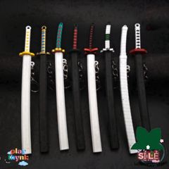 Móc Khóa Kiếm Katana Zoro Law One Piece 16cm - Phụ Kiện Anime Độc Đáo, Quà Tặng Đẹp và An Toàn Cho Fan Hâm Mộ