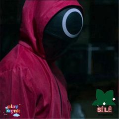 Mặt nạ Cosplay Trò Chơi Con Mực - Mặt Nạ Halloween Hình Tam Giác Đen Cho Nam Nữ, Đạo Cụ Thời Trang Phim Hàn Quốc