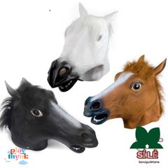 Mặt Nạ Đầu Ngựa Cao Cấp - Phụ Kiện Hóa Trang Halloween Độc Đáo, Lễ Hội và Đồ Chơi Thú Vị