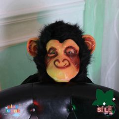 Mặt Nạ Khỉ Halloween - Mặt Nạ Hóa Trang Đột Kích Thời Thượng, Thích Hợp Quay Video TikTok và Sự Kiện Hóa Trang