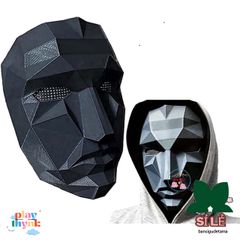 Mặt Nạ Squid Game Boss - Phụ Kiện Halloween Cho Fan Trò Chơi Con Mực - Mặt Nạ Hóa Trang Độc Đáo