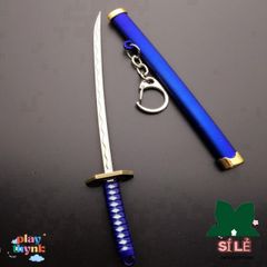 Móc Khóa Kiếm Samurai Zoro One Piece - Phụ Kiện Thời Trang Kim Loại Độc Đáo cho Fan Anime Nhật Bản