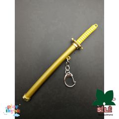 Móc Khóa Kiếm Samurai Zoro One Piece - Phụ Kiện Thời Trang Kim Loại Độc Đáo cho Fan Anime Nhật Bản