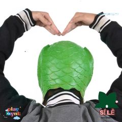 Mặt Nạ Silicon Bóng Bẩy - Đạo Cụ Cosplay Dành Cho Người Lớn, Thiết Kế Vui Nhộn Với Màu Sắc Đặc Biệt