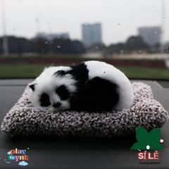 Đệm Thú Bông Hình Chó Mèo Than Hoạt Tính - Khử Mùi và Thanh Lọc Không Khí Ô Tô, Trang Trí Dễ Thương Cho Xe Hơi