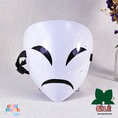 Mặt Nạ Hóa Trang Jabbawookeez Hacker Trắng - Phụ Kiện Halloween Độc Đáo Cho Những Tín Đồ Thích Thú Nghệ Thuật Biểu Diễn