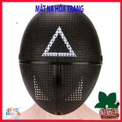 Mặt nạ Cosplay Squid Game - Mặt nạ Halloween Hình Tam Giác Vui Nhộn - Phụ Kiện Thời Trang Thú Vị